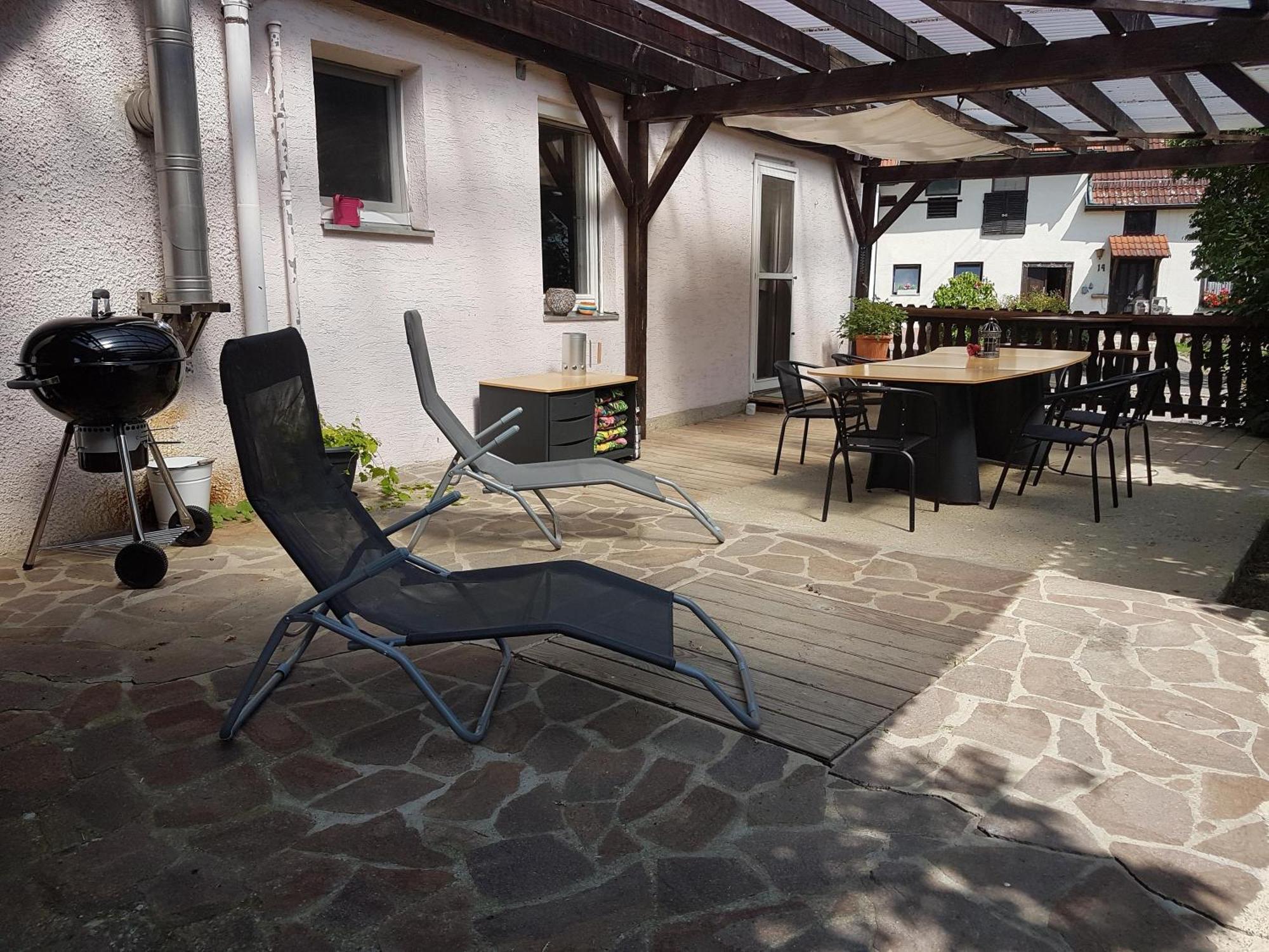 Villa Ferienhaeusle Vom Hof Chirphendorf Steinheim am Albuch Esterno foto